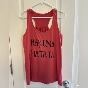 Women’s Hakuna Matata tank